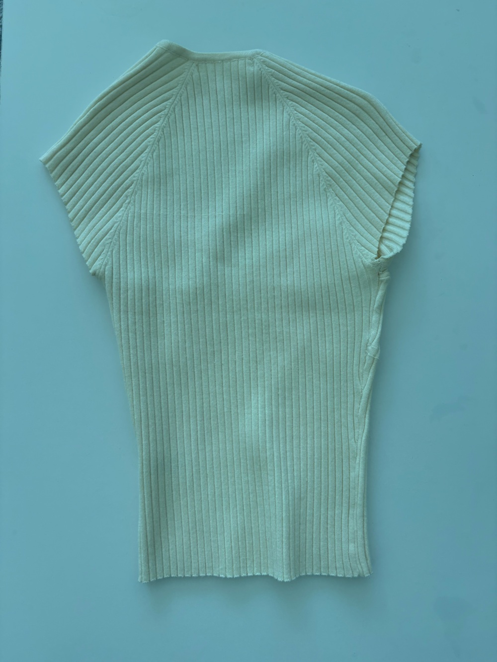 Heartloom Ribbed Tank in Light Mint - Picture 3 of 3